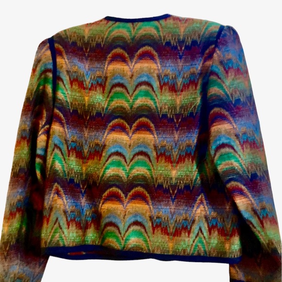 AWESONE Vintage Puff Sleeve Blazer - Picture 3 of 12